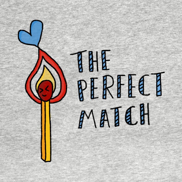 'The Perfect Match' by bluevolcanoshop@gmail.com